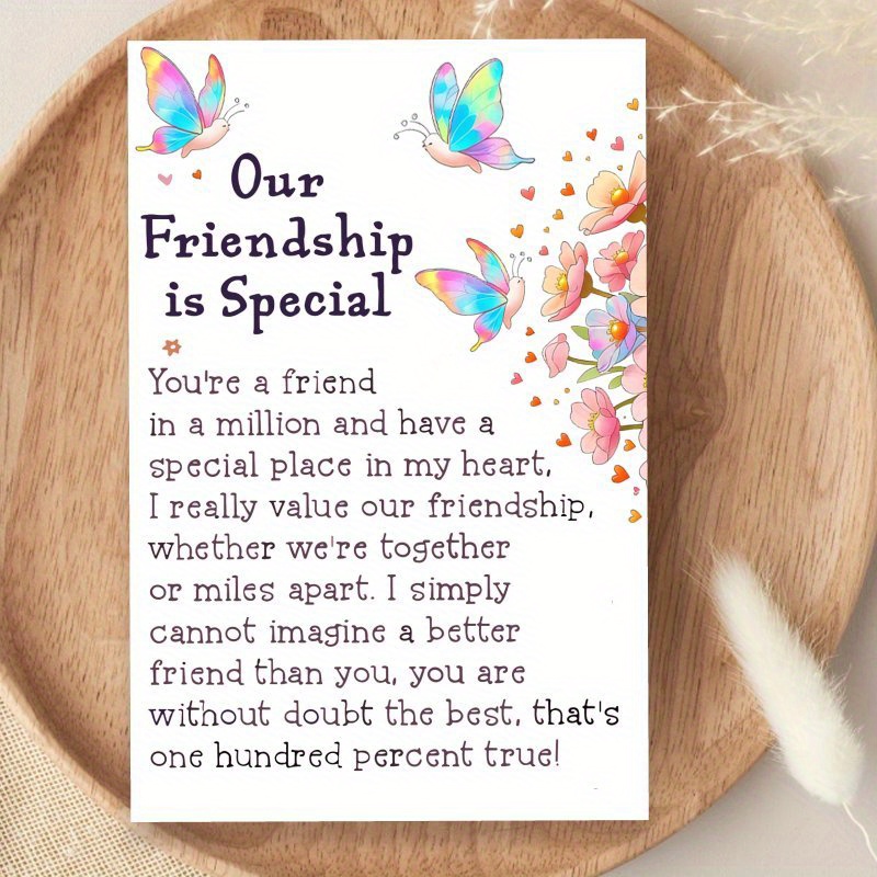 Heartfelt Birthday Card for Best Friend, Perfect for Any Occasion