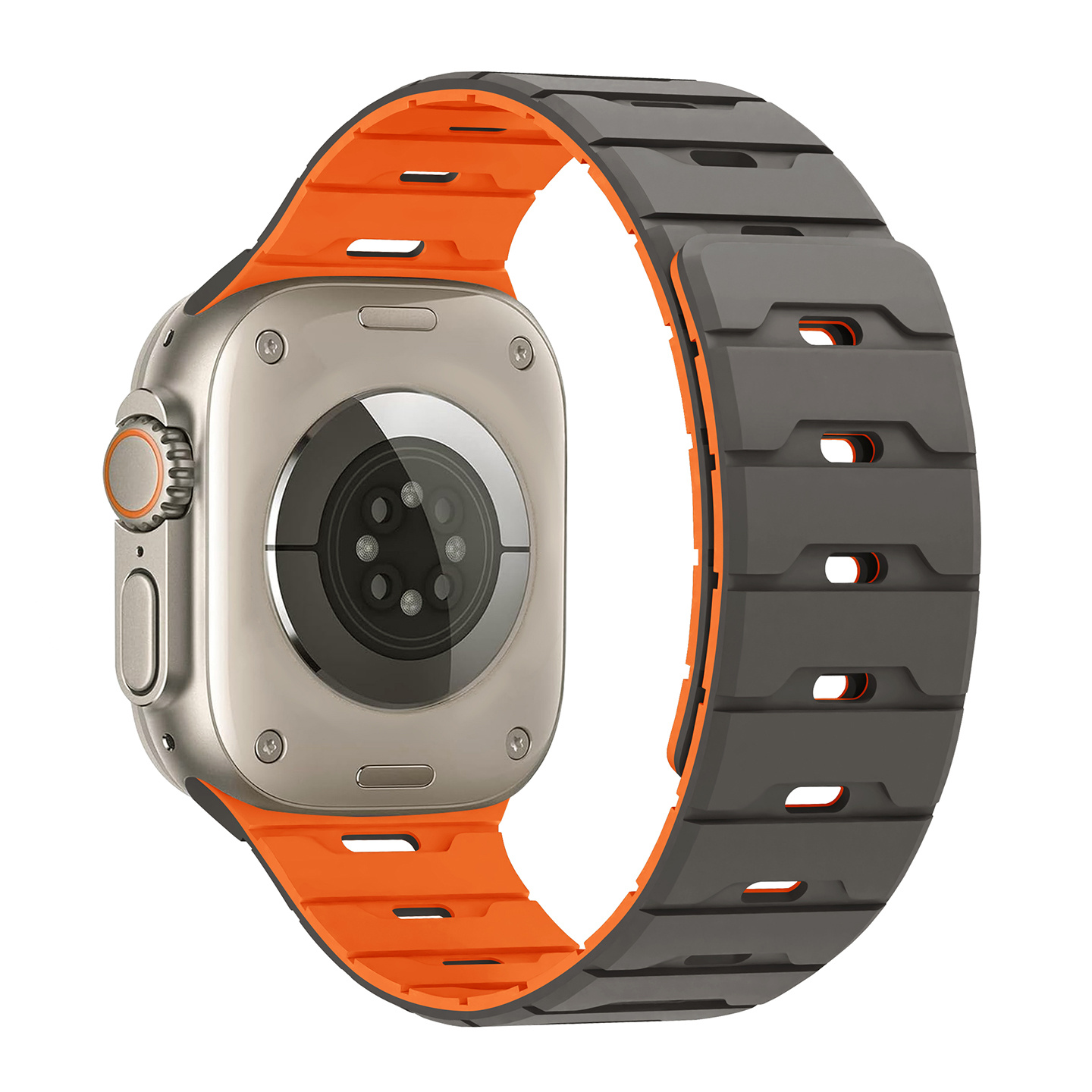 TEMU Single-loop Magnetic Band For Watch Series 11, 40mm/41mm/38mm/42mm S10/44mm/46mm/45mm/49mm Unisex Wristband, Soft And Breathable Iwatch Strap,