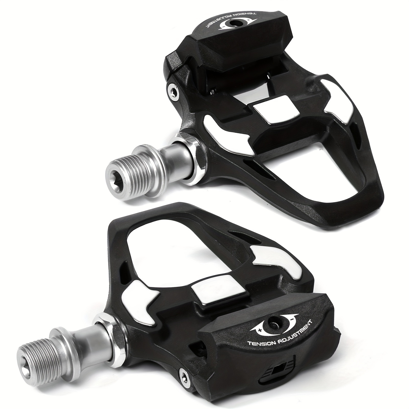 Bucklos Pd-r8000 System Cleats Road Bicycle Pedals Sealed Bearing Nylon 9/ 16in Lightweight Sealed Bearings For Indoor Cycling Bike Accessories