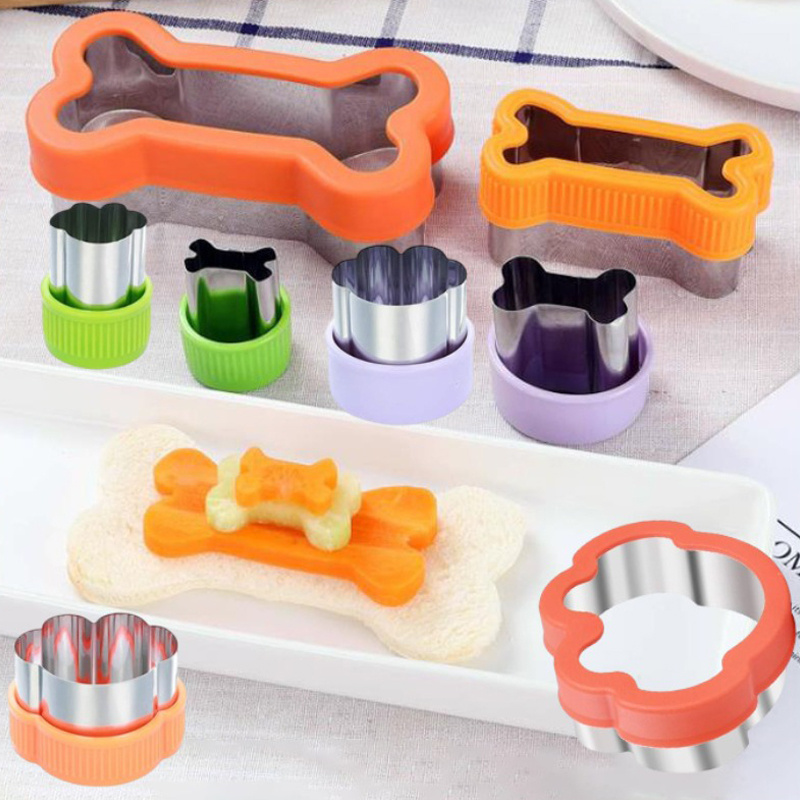 

Stainless Cookie Cutter Set Cookie Cutter Molds And Dog Paw Print Cookie Mold For Homemade Treats Suitable For Cakes And Cookies Different Sizes Kitchen Baking Tool