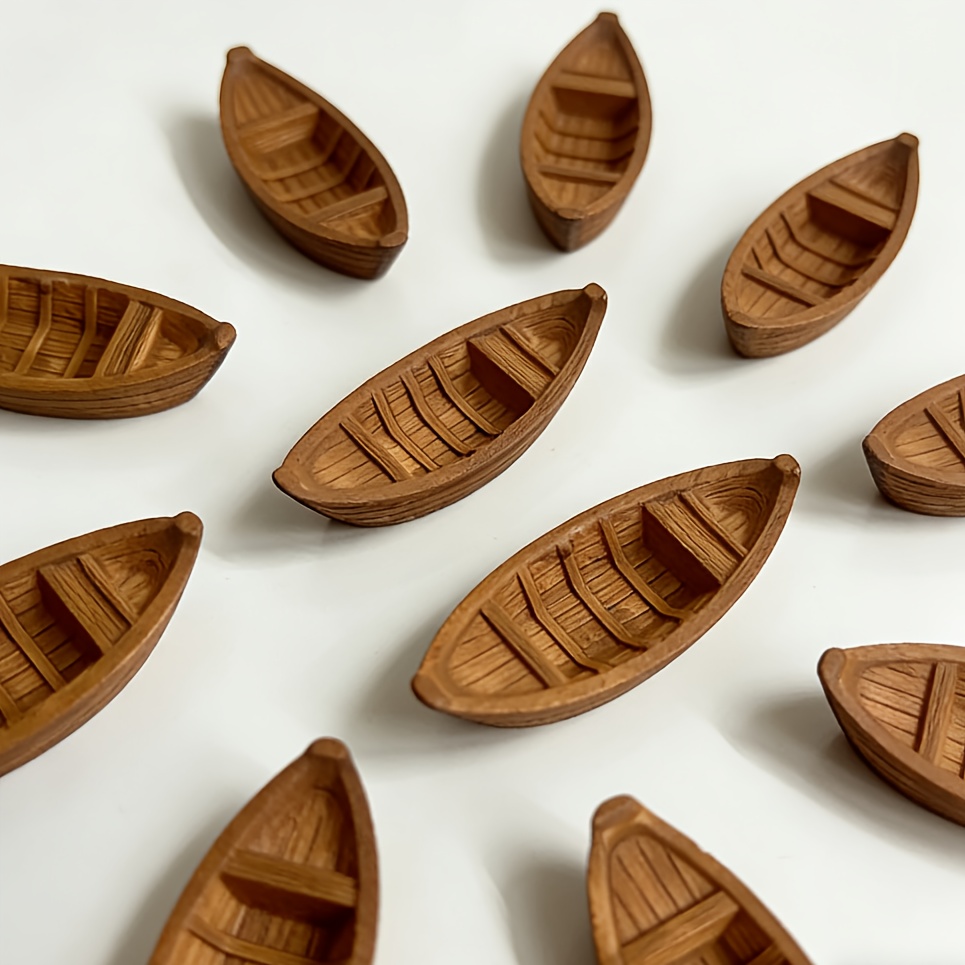 10pcs Of Simulated Ship Models| Resin Material Can Float| Suitable For Aquariums, Fish Tanks, Swimming Pools, Beach Scenes, Bonsai Landscaping, And Home Office Decoration