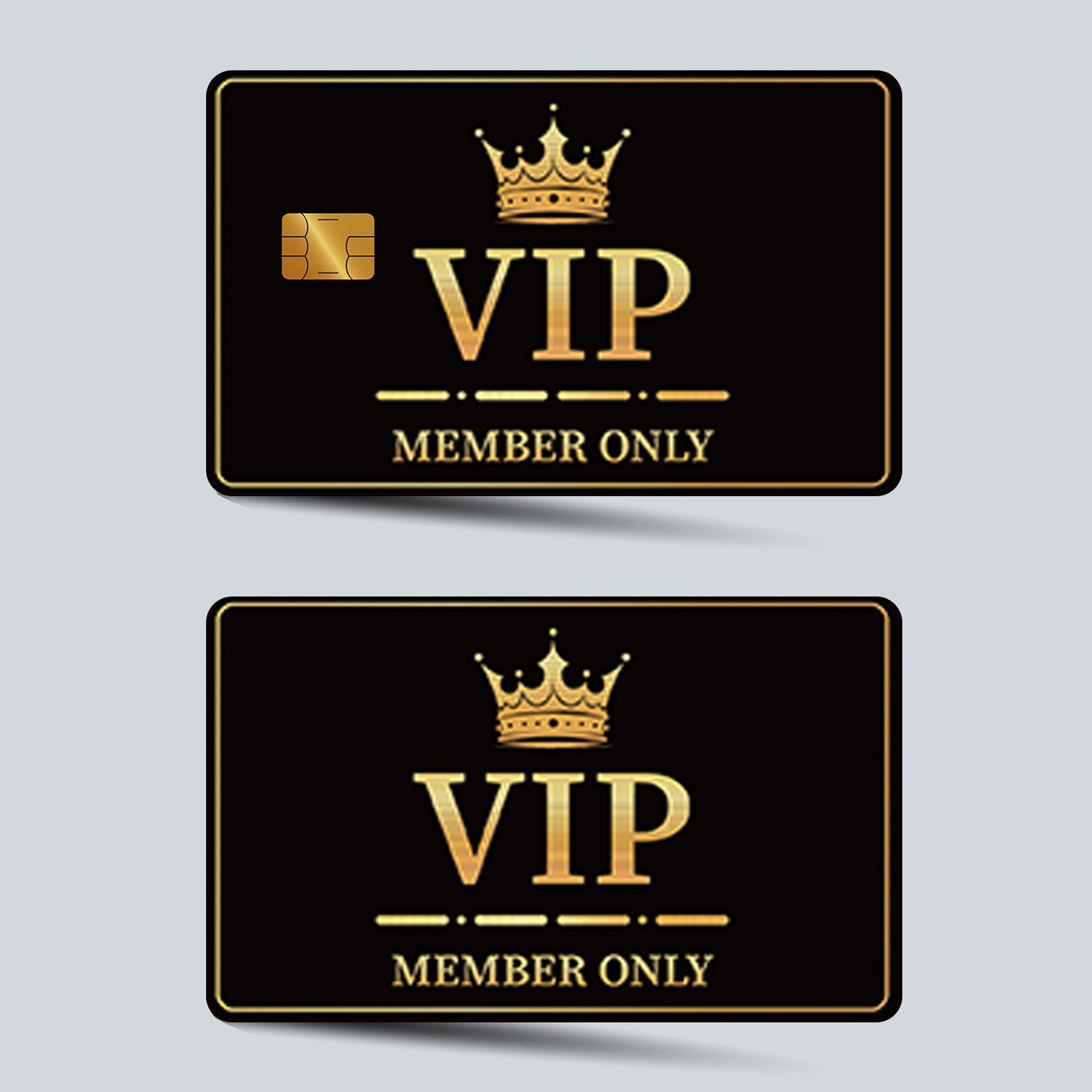 2pcs Of Thin, Shiny Stickers For Credit Cards And Debit Cards. Matte Texture, Scratch-resistant, Durable And Long-lasting. Suitable For Small Chip Cards.