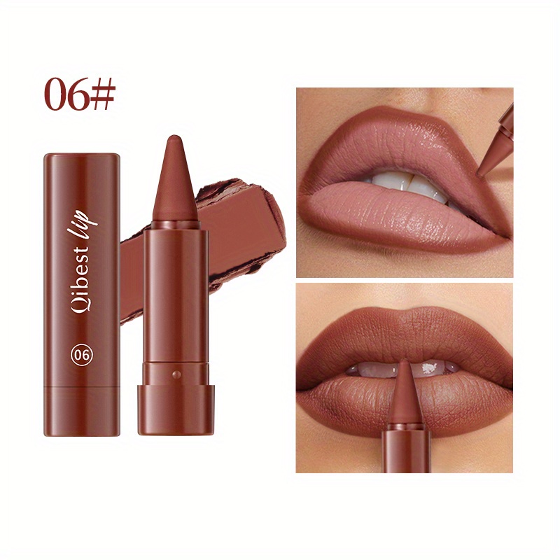 1pc Lipstick Long-lasting, Ultra-matte, Hydrating Lip Color With A Soft-focus, Effect For A Modern