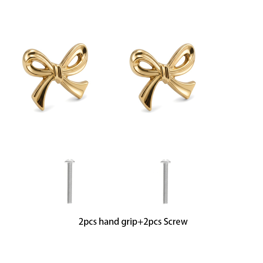 TEMU Set da 4 pezzi (2 maniglie + 2 viti) Decorazioni per ante e cassetti di mobili, per con in