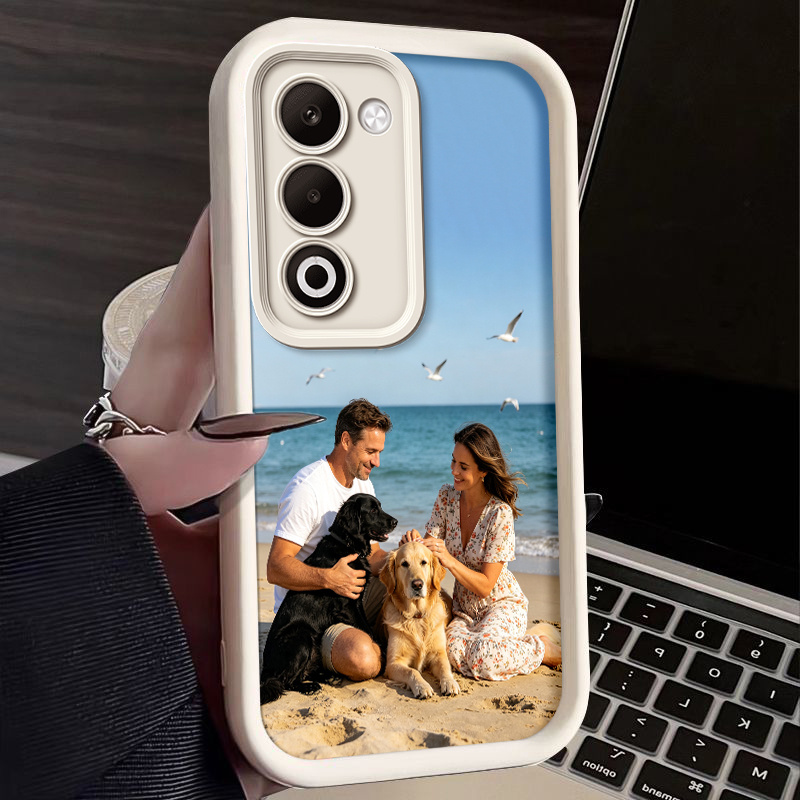 TEMU Phone Case - Personalized Diy Custom Phone Cases, Suitable For Oppo A5, Anti-drop Tpu Phone Protection Case. Customized Birthday, Couple, Family