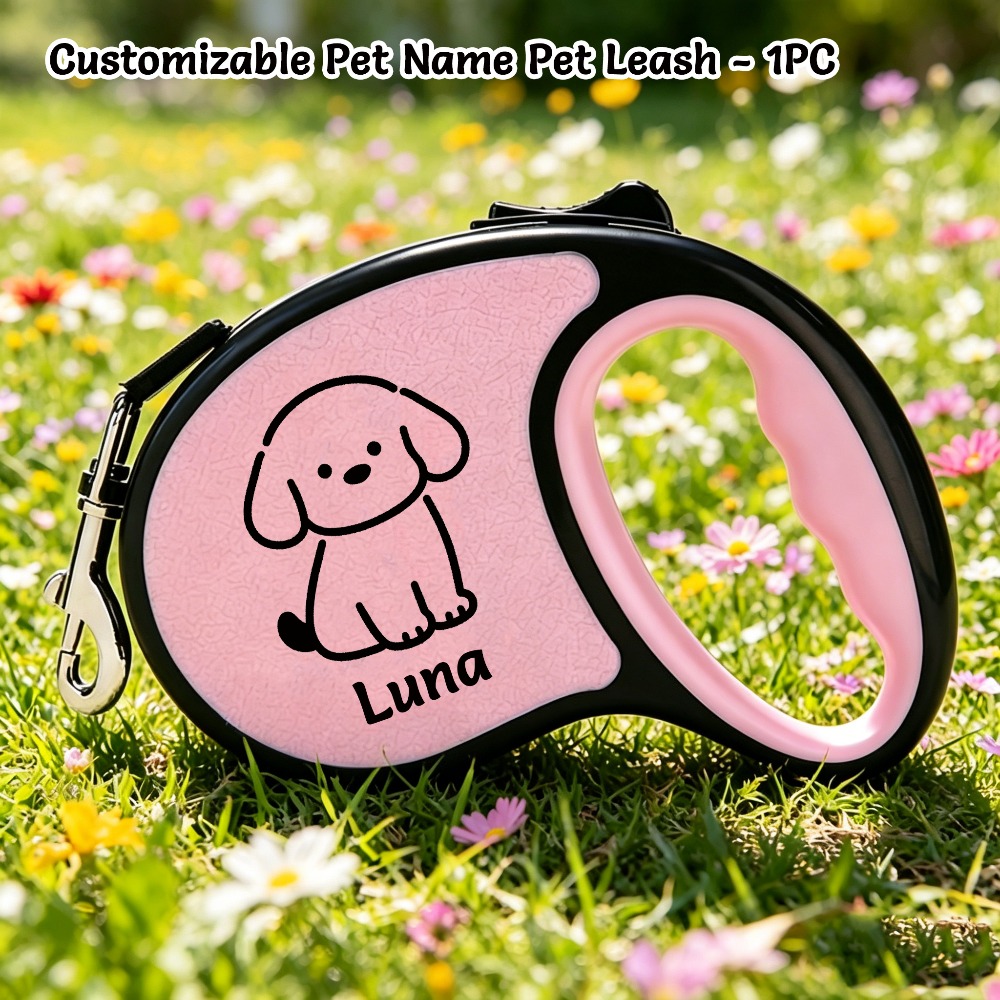 TEMU Customizable Names Or Texts, Personalized Stretchable , Bright Colors, Fashionable Design - Suitable For Small/medium-sized Dogs, Chihuahuas,