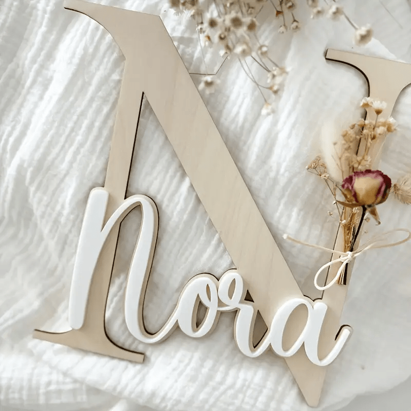 Personalized Wooden Initial Signs, Home Decoration Signs, Room Decor, Wall Decor, Bedroom Decor, Affordable Room Decor