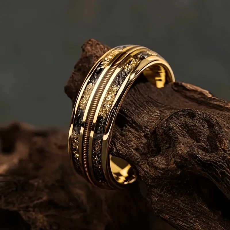 9pcs set universal for men and women rotating stainless steel watch band plated with 18k golden an amazing gift Product details 8