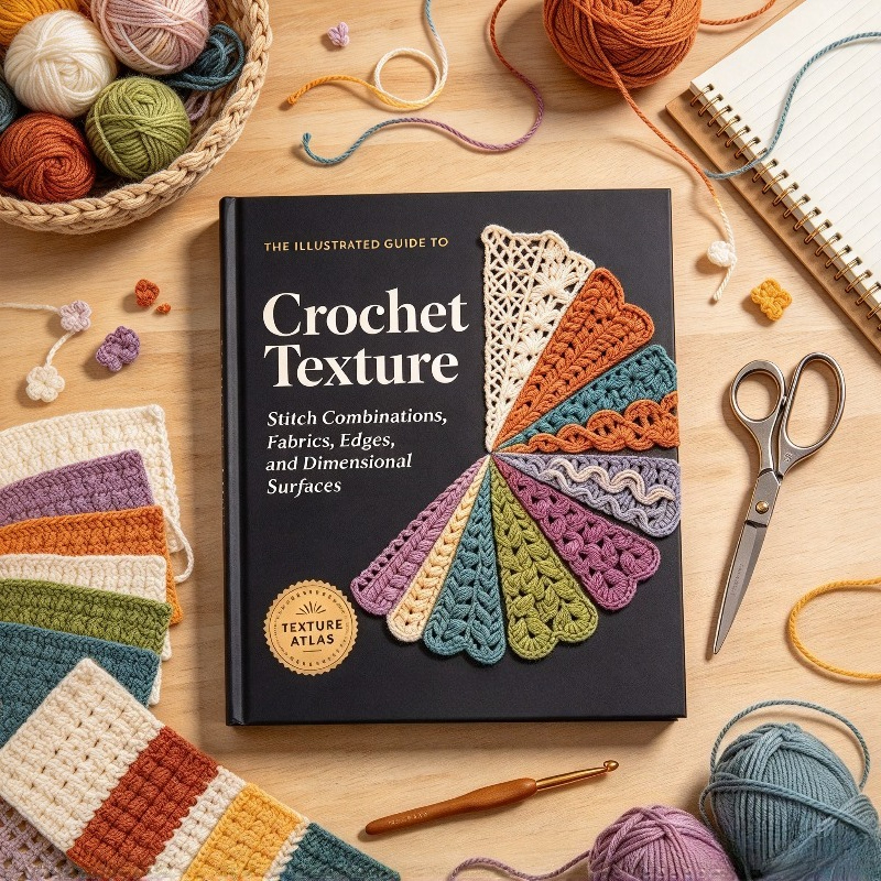 Crochet Texture Bible: Complete Guide to Needlework Patterns
