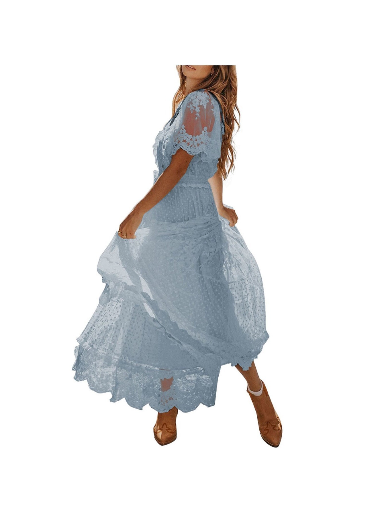 western dresses women sold on Temu United States
