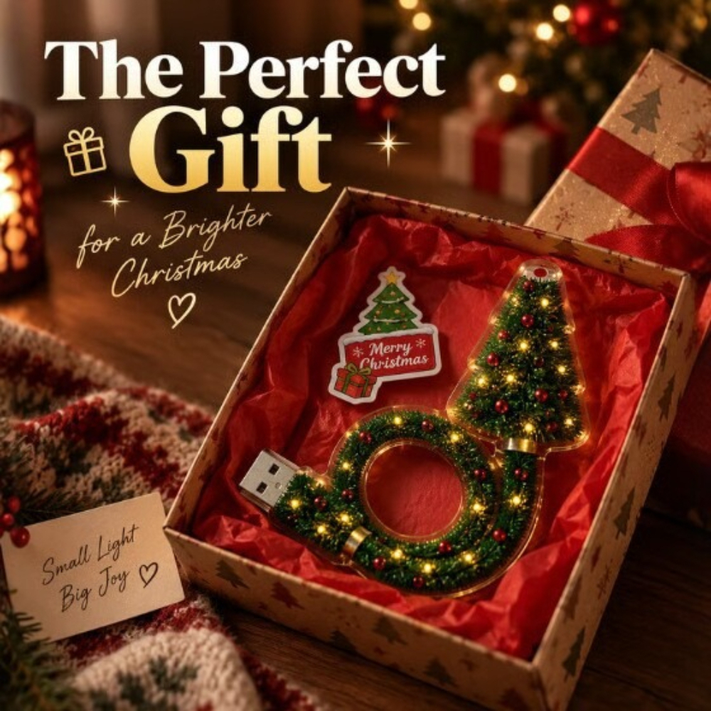 TEMU Christmas Tree Projection Christmas Tree Usb Projection Light, Decorative Outdoor Lighting Projector