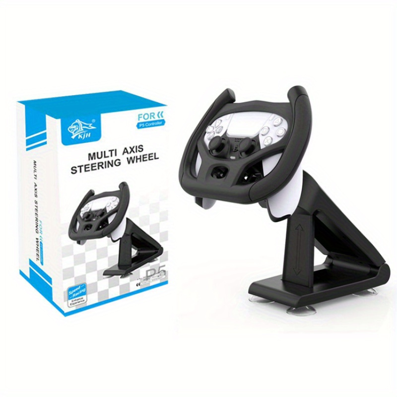 

1pc Ps5 Stand, Steering Suction Cup, Pvc , No Electronic - For