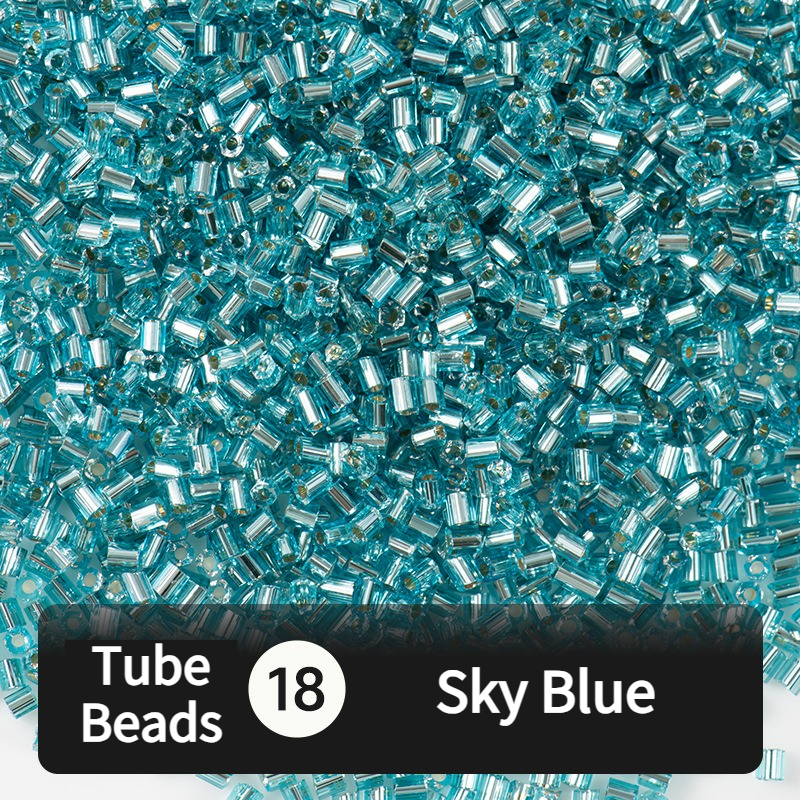 2 3mm hex cut tube beads hand sewn bead embroidery tube beads 680pcs cylinder glass beads for beading jewelry making beads bead assortments