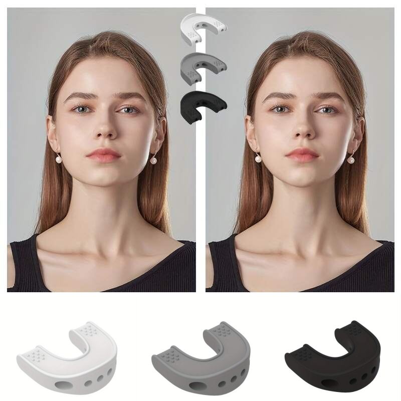 1/3pcs Silicone Masseter Muscle Training Ball | Upgraded Jaw Exerciser and Neck Toning Jawline Exerciser, Face Muscle Training, Non-Electric.