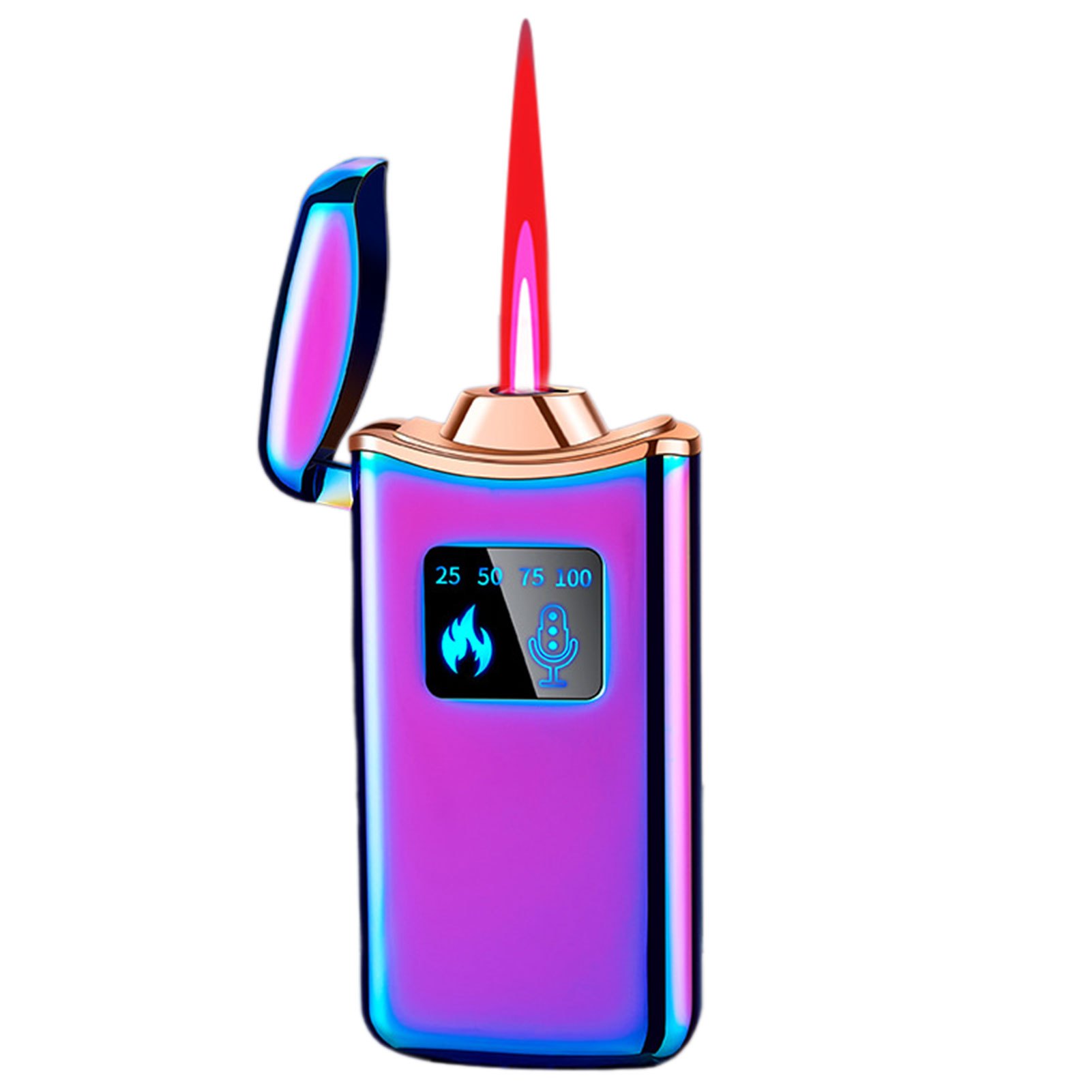TEMU Electric Lighter Control Switch Ignition Tool Mini Usb Rechargeable Lighters For Men(), Without Battery