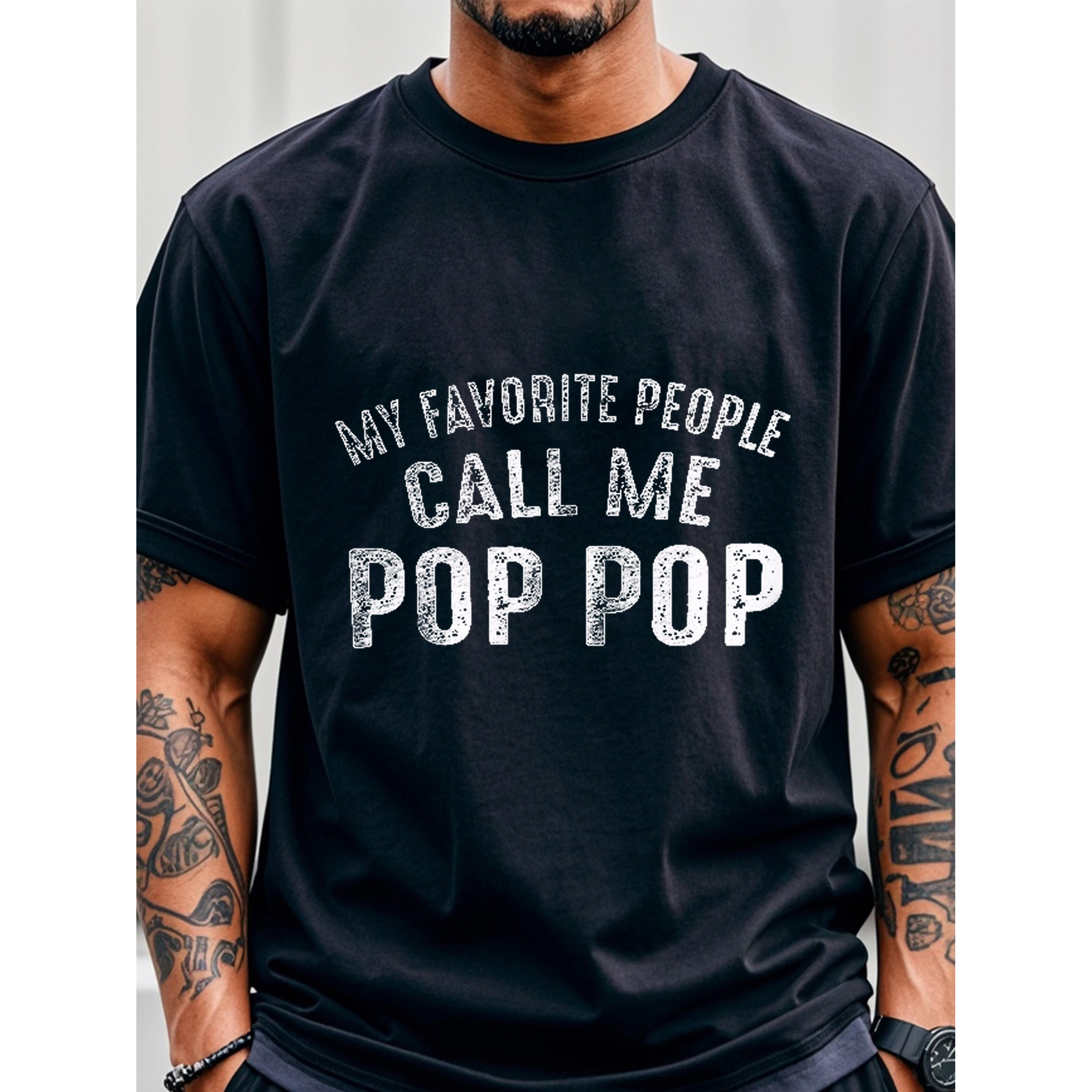 

Graphic Men's T-shirt - 100% Cotton, Regular Fit, Moisture-wicking, Breathable | Casual & Lightweight With " People " Print | Ideal For Summer Outdoor Activities