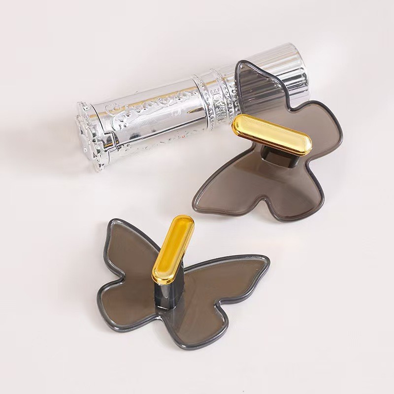 Gancho de mariposa de 1/3/6 piezas, de lujo ligero para baño, sin perforación, de gran capacidad de carga, para parte trasera de puerta de cocina, para bolsa, gancho adhesivo para bolsa, toalla, llave, almacenamiento