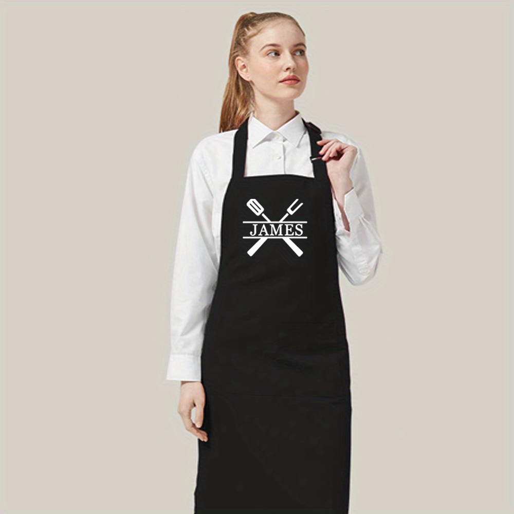 TEMU Purchase Personalized Aprons For Products, Canvas Workshop Aprons, Bartender Aprons, Kitchen Aprons, Barbecue Aprons, Bartender Aprons, And Chef