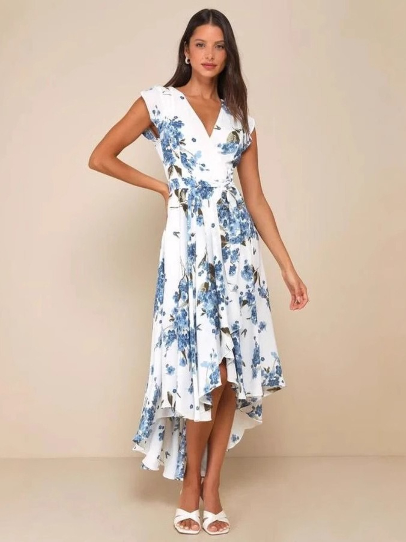 asymmetrical dress for women sold on Temu United States
