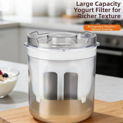 fine mesh yogurt er food grade stainless steel cheese er quick separator home brewing