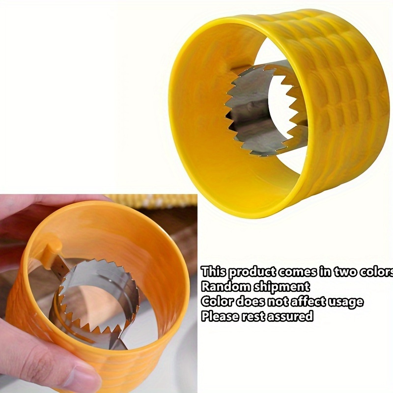 TEMU 1pc, Corn Peeler, Plastic Corn Cob Peeler, Household Corn Peeler, Reusable Corn , Kitchen Small Appliances, Corn , Multi-functional Kitchen