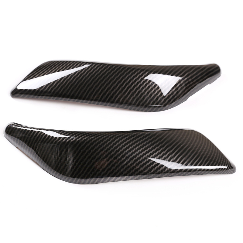 E-shop ABS Carbon Fiber Design Innen Türgriff Abdeckung Kompatibel mit für BMW 1er F20 F21 F22 von 2012 bis 2018 und 2er F22 F23 von 2012 bis 2019