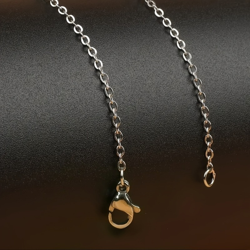 Unisex Slim Stackable O-Link Chain Necklace, Exquisite Design