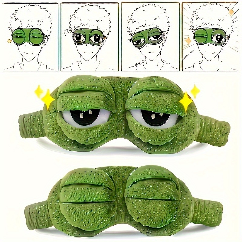 Pack De 2 Máscaras Para Dormir 3D Con Diseños De Zorro Y Oveja – Antifaz Suave De Poliéster Ajustable, Ideal Para Niños Y Mujeres, Regalo De Cumpleaños O Viaje