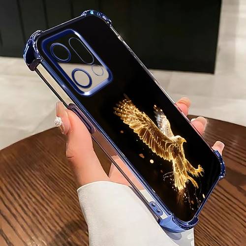 item picture phone case golden streaming luxury chic pattern phone case compatible with oppo reno14 pro 14f 14 13 pro 13 12 11 10 8 7 t a6 5 5x a5 a3x a3 a2 a98 a97 a79 a78 a60 a38 this phone