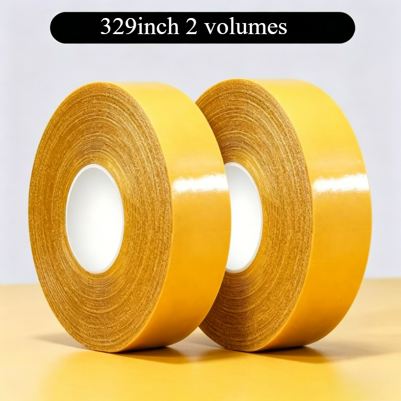 2 Rolls Of Strong Adhesive Fabric Tape, Seamless Multipurpose Hem Tape, Suitable For Fabric Clothing, No-sew Self-adhesive Repair Patches