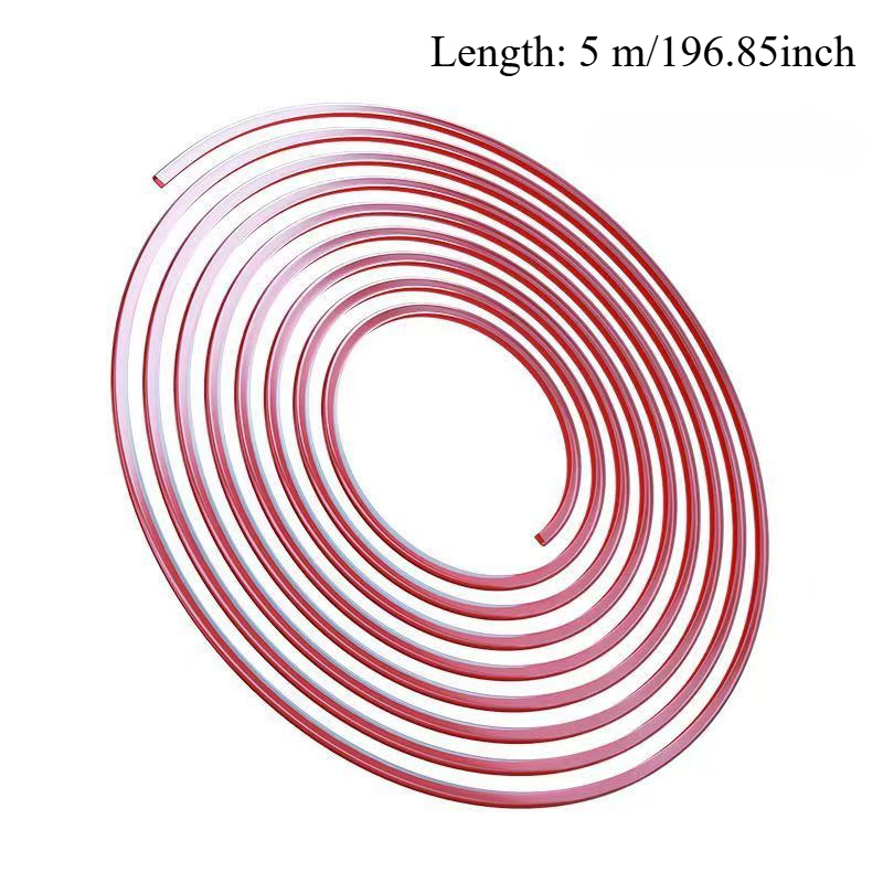 TEMU 1pc Pvc Car , Transparent Anti-collision Strip, Scratch-resistant Protective Trim, With Vehicle Door Corner Protection For Auto Scratch And Dent Prevention