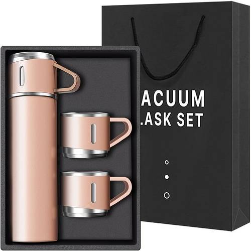 popular style random color 500ml 17oz stainless steel insulated bottle insulated water and coffee bottle suitable for hot or cold drinks reusable ideal for travel and gifting