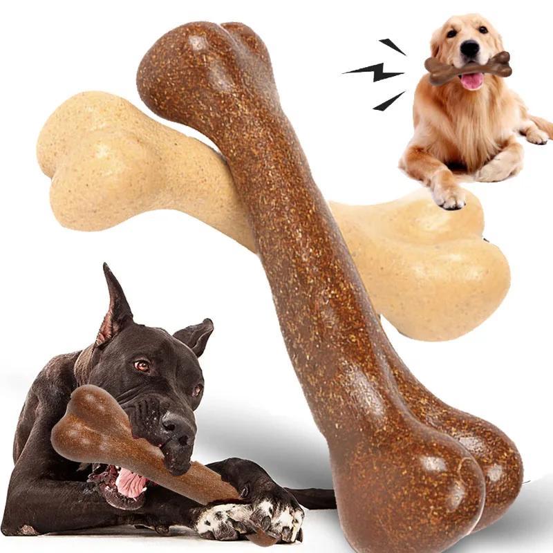 

Jouet à mâcher naturel pour chien - Os molaire - Bâton aux morsures - Jouets de dentition pour chiots - Indestructible - Petite, moyenne et grande taille - - Jouet pour animaux de compagnie