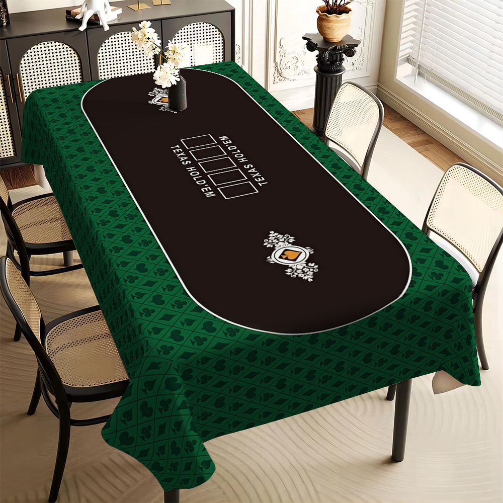 TEMU 1pc, Polyester Tablecloth, Bohemian Tablecloth, Backgammon Element Texas Pattern Tablecloth Multicolor Reusable Tablecloth, Suitable For Picnic
