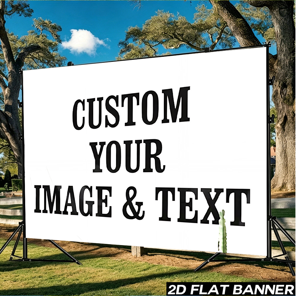 Customizable Party Banner with Photos and Text