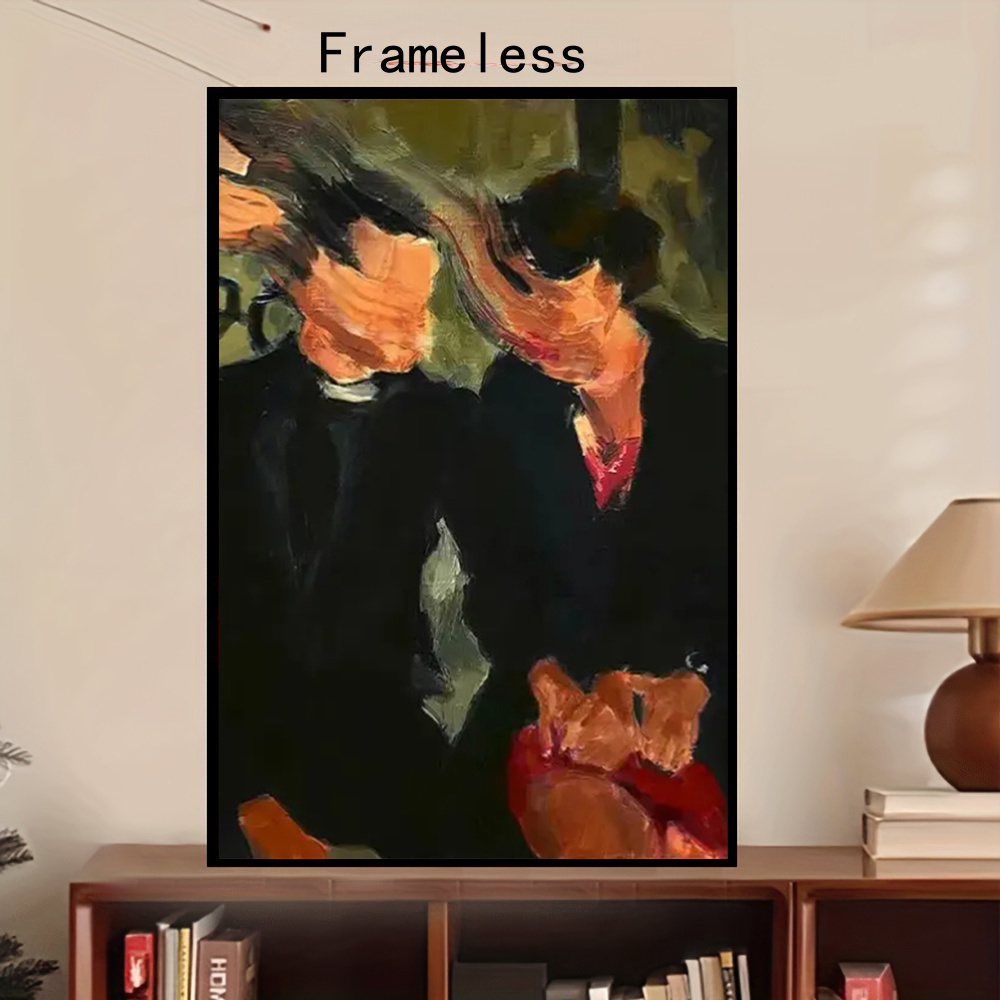 TEMU 2d Flat, 1pc, 2d Flat, Frameless It Will Pass Quote Movie Poster - Canvas Wall Art, Vintage-inspired Retro Decor For , Ideal For Movie Fans,