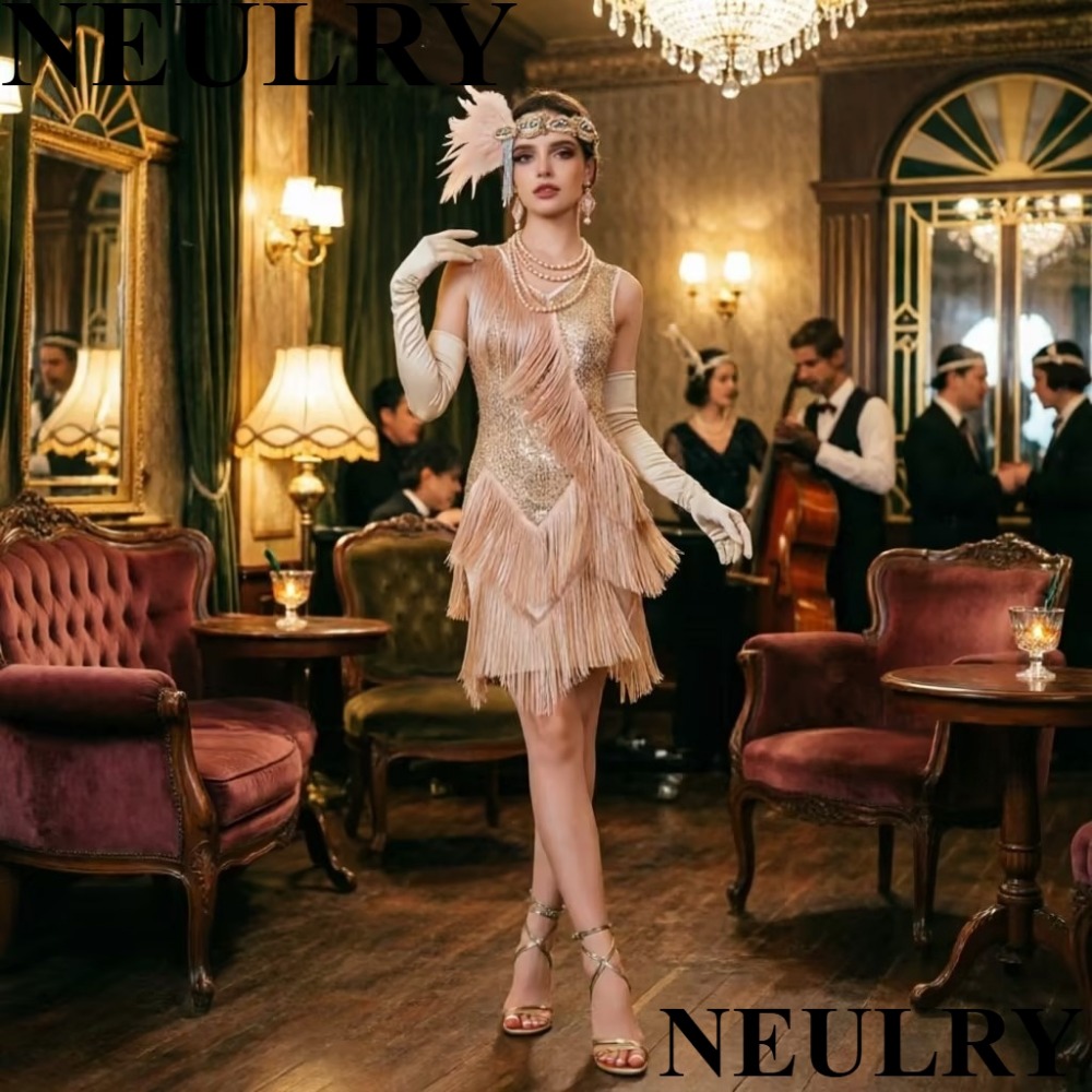 women flapper dresses sold on Temu United States