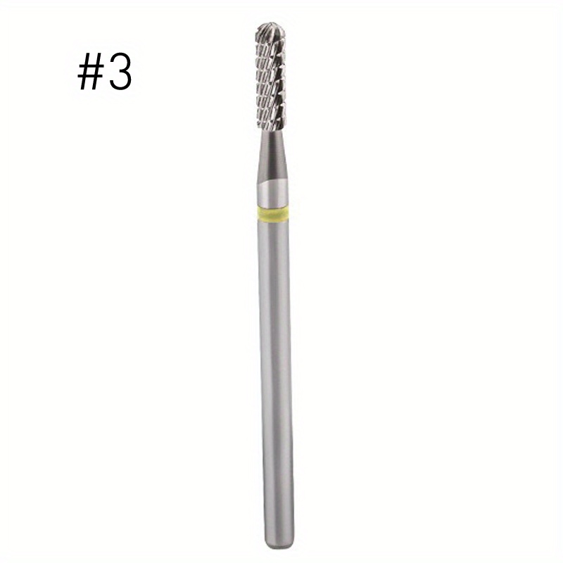 Image of Single-pack Spiral Tooth Steel Grinding Head For Removing Dry Skin And On Sides, Steel Pre- Grinding Head