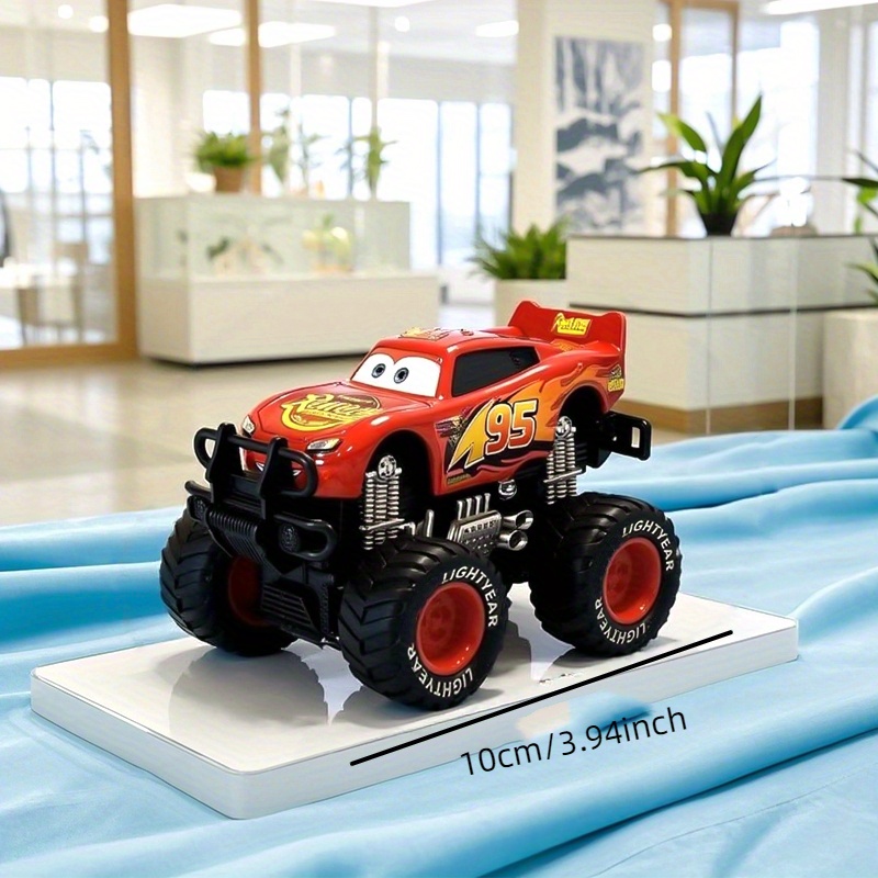 1pc  Cars Lightning McQueen  Model, Cute  Decorative Ornament, Perfect for Home, Office & Dorm Room Decor, Ideal for Halloween, Christmas, Birthday Gifts, Fun Party Decoration