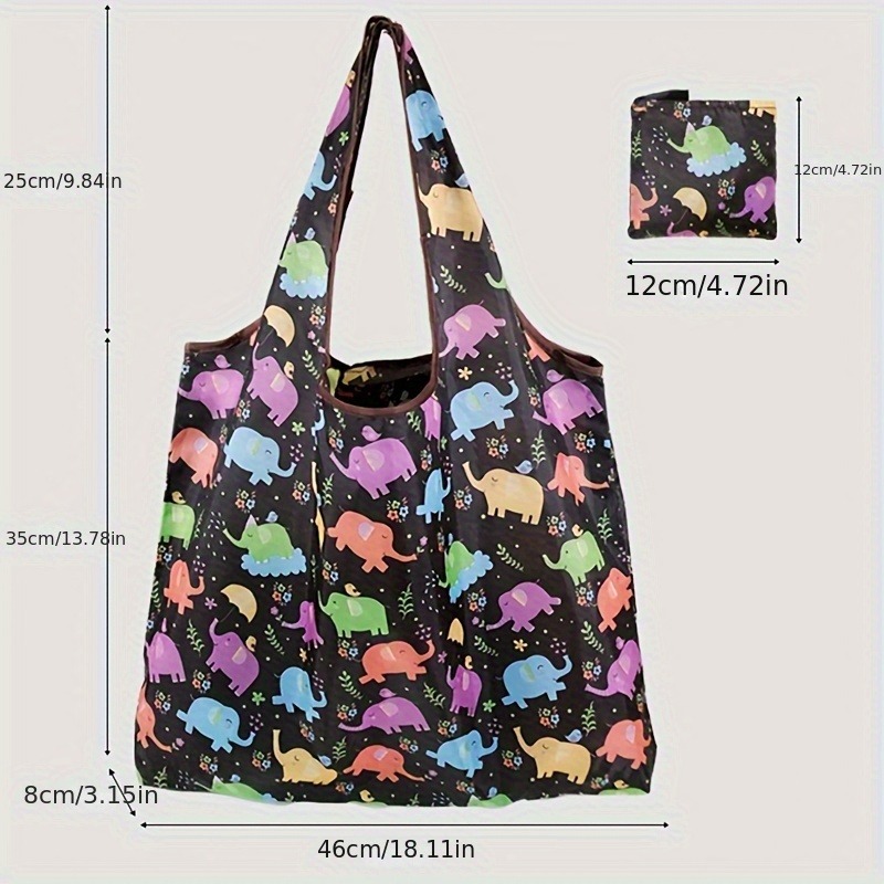 Bolso Tote de Gran Capacidad con Estampado de Leopardo para Mujer - Espacioso, Resistente Bolso de Compras de Poliéster en Marrón, Diseño Plegable Adecuado para Uso Diario, Año Nuevo, Viajes, Asas Resistentes, Accesorio de Moda, Perfecto para Compras de San Valentín