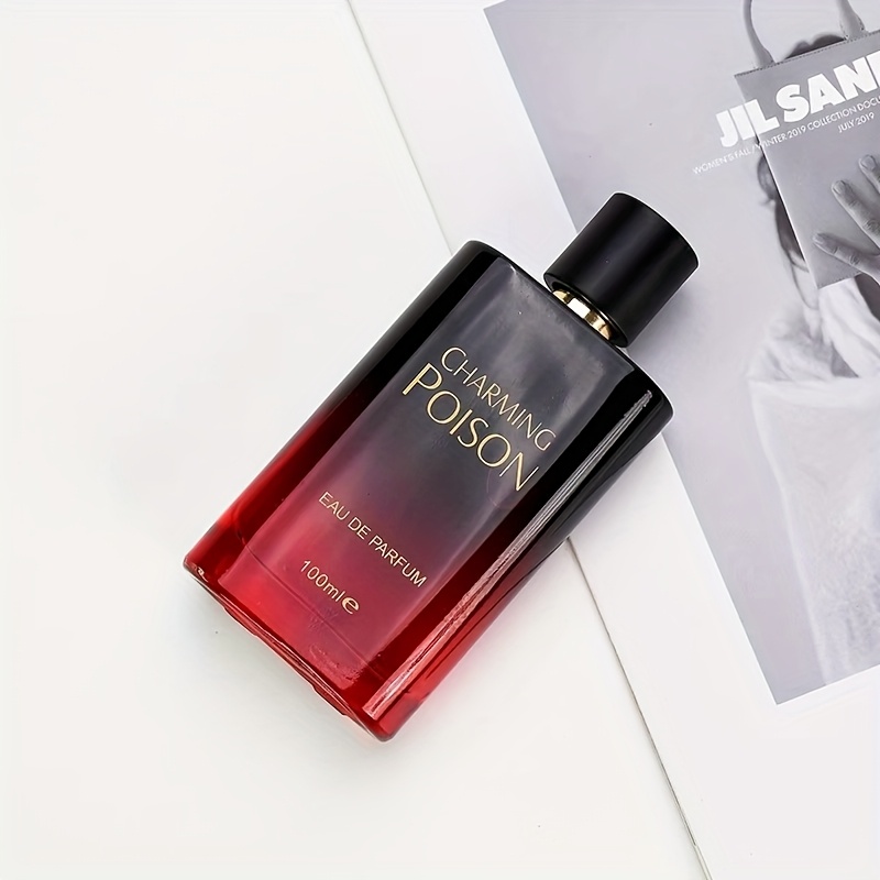 Charming Poison Women'S Eau De Toilette, Offers Enduring Floral And Fruity Aromas, Including Grapefruit, Citrus, Rose, Jasmine, Musk, And Patchouli. It Boosts Allure And Self-Assurance. Housed in an Elegant Gradient Bottle