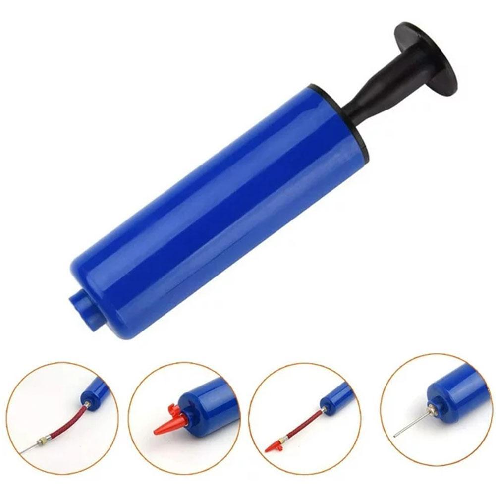 1pc pe material flexible hose ball pump portable hand inflator for basketball football volleyball durable pump with handle details 0