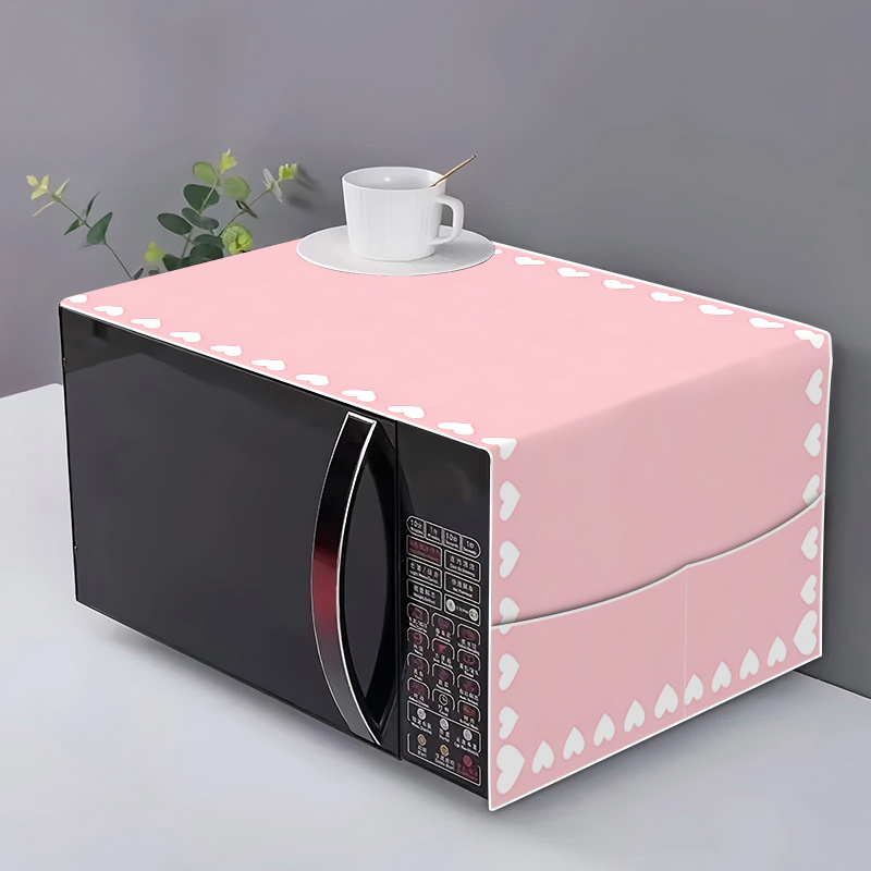 TEMU 2d Flat, 1pc, Refrigerator Cover With Side Storage Space, Washing Machine Cover, Refrigerator Replacement Grille, Suitable For Household