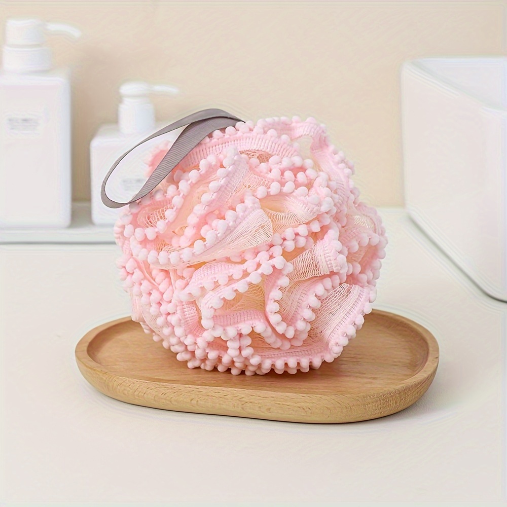 two   exfoliating bath sponge set gentle unisex durable unscented enhances cleansing experience suitable for   gift
