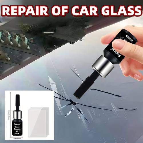 glass repair kit quick drying repairs glass fractures convenient application toolkit