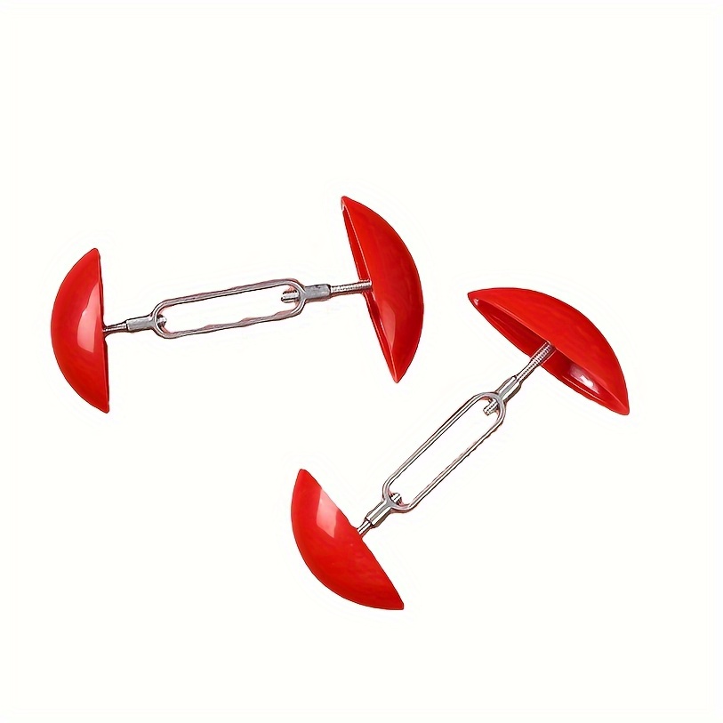 TEMU 1 Pair Adjustable Shoe Stretchers & Extenders For Women's High Heels - Portable Plastic Shoe Shapers To Enlarge Size, Stretch Width, Durable