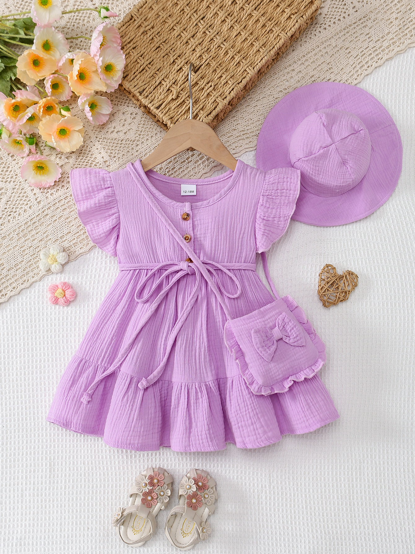 baby girl dresses 12 18 months sold on Temu United States