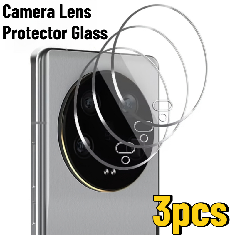 TEMU 3pcs, Hd Tempered Phone Lens Protector, Hd Tempered Glass Material, Phone Lens Protector Compatible With Xiaomi 17ultra/17/15pro/14ultra/13pro,