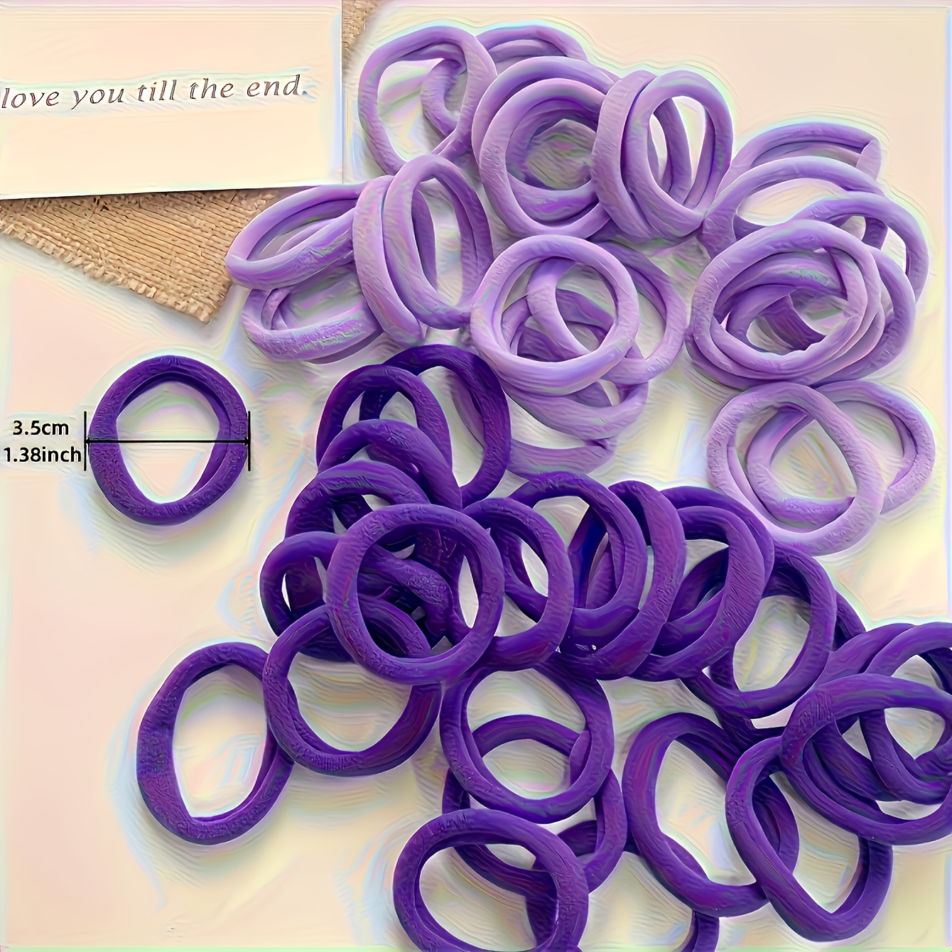TEMU 29pcs Women's Casual Hair Bands - Soft Synthetic Fiber Hair Bands, Non-slip And , Suitable For Daily Use, Gym, Sleeping | Additions, Gym Hair