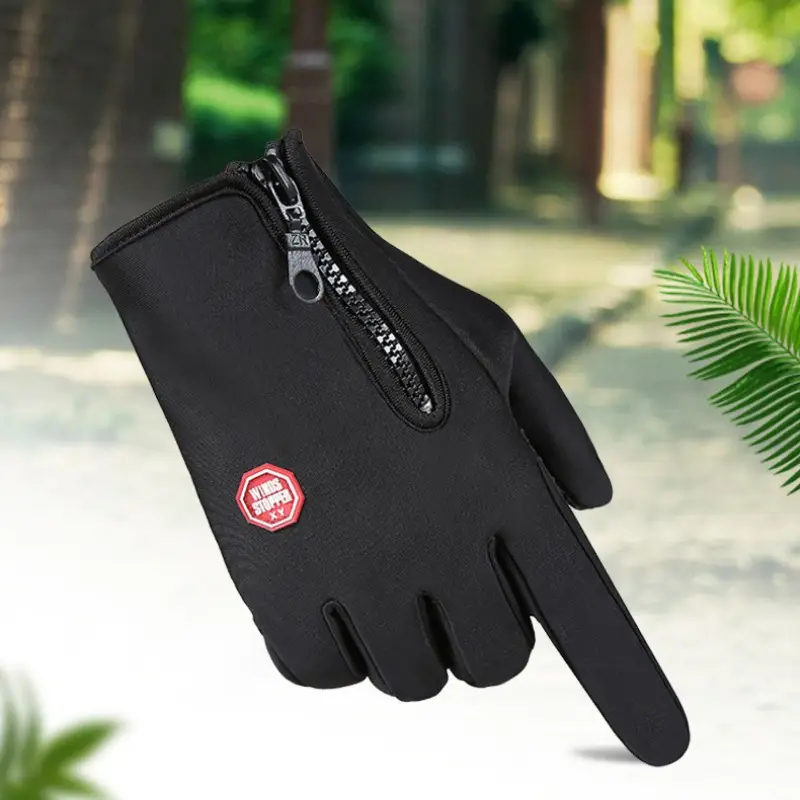 1 paire de thermiques hiver pour hommes & femme avec écran tactile, fermeture à zip (noir/bleu/rose) - pour ski, vélo, randonnée et snowboard air par ou – idéal cadeau, chauffe-mains, d hiver homme, vêtements d hiver pour hommes, équipement de neige pour hommes, homme hiver, vêtements thermiques pour hommes, vêtements d hiver pour hommes, chauds hiver homme, d hiver, Détails du produit 1